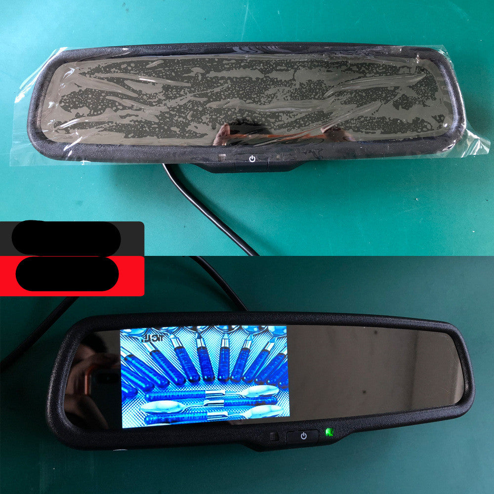 4.3 inch monitor with auto-dimming rearview mirror