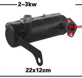 5-8kw Vibration Rod Silencer Exhaust Pipe Assembly