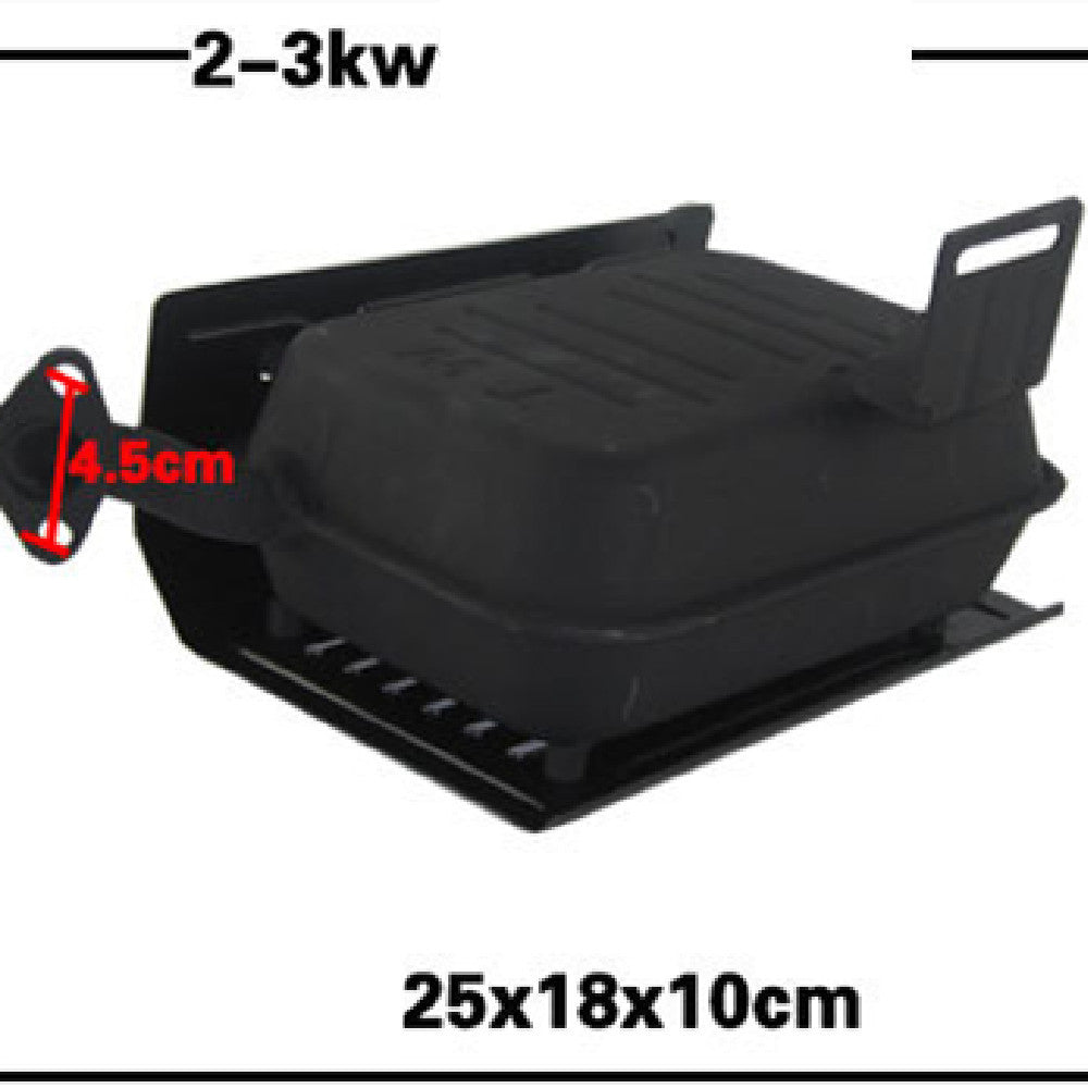 5-8kw Vibration Rod Silencer Exhaust Pipe Assembly